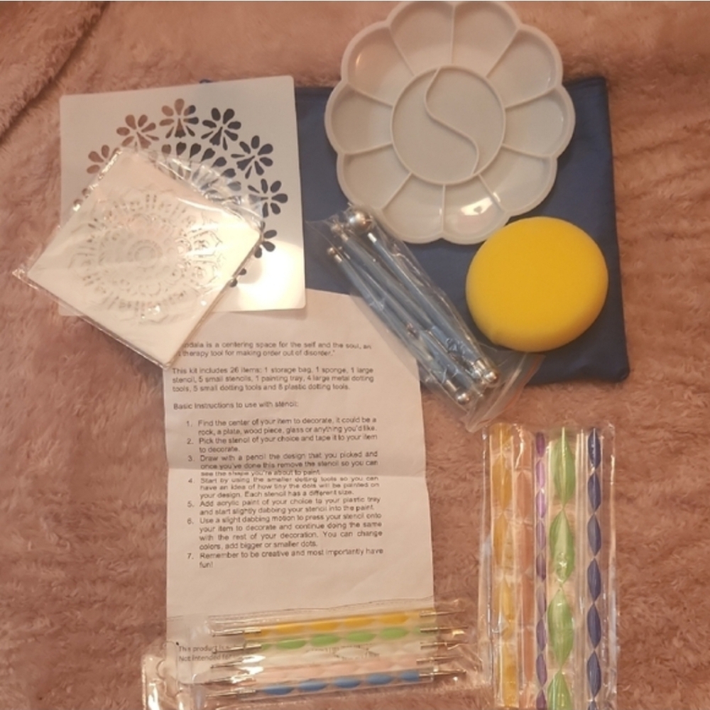 mandala dotting tool kit designed for crafts such as rock painting pottery Decor